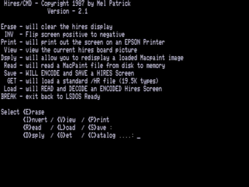 Screen shot